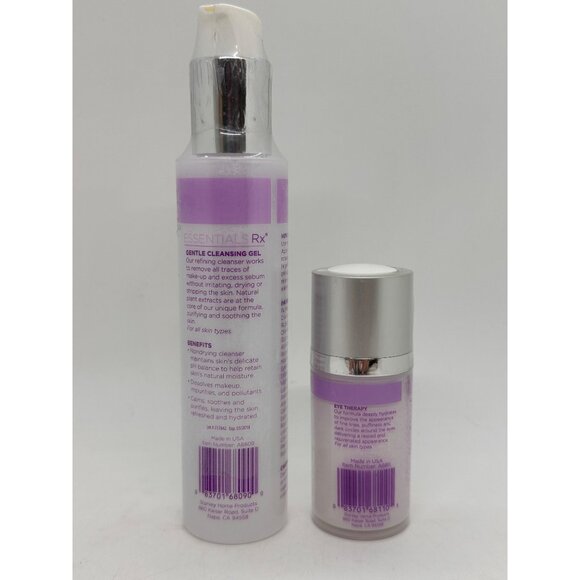 Essential SRx Gentle Cleansing Gel 4 Oz & Eye Therapy 1 Oz Set - Picture 2 of 12